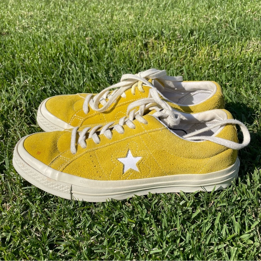 Rare⭐️ Converse One Star OX x Golf Le Fleur Tyler The Creator OG Sulphur M8 W10 - Picture 7 of 16